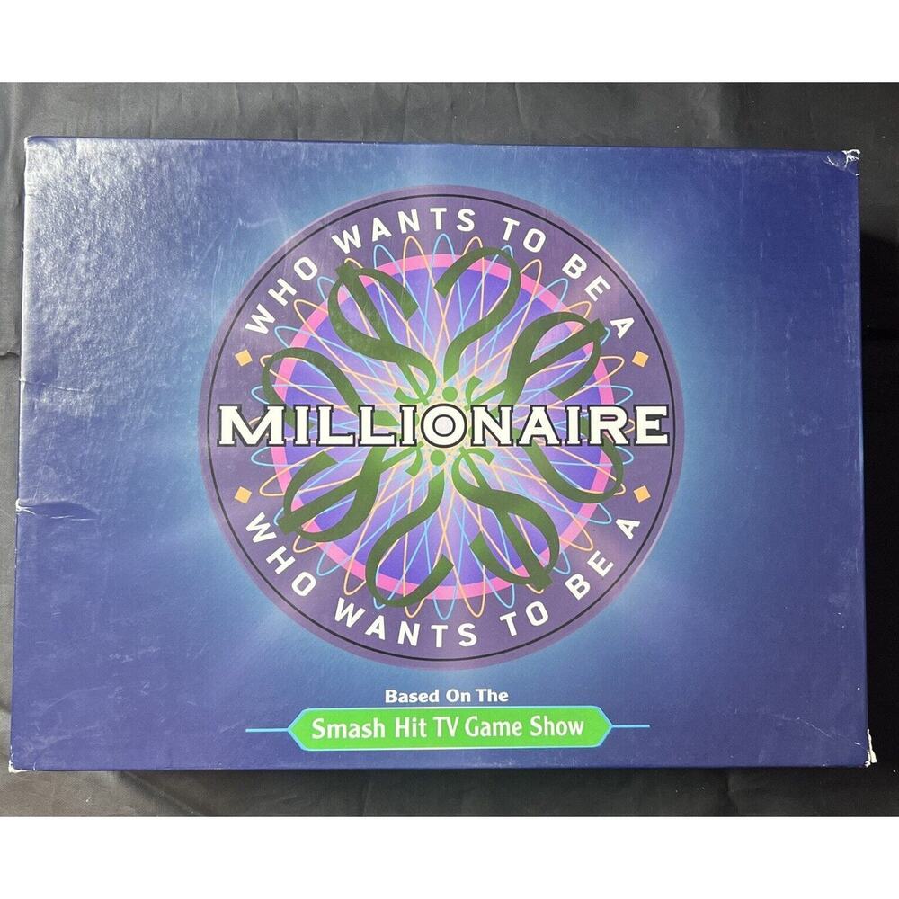 Who Wants Tt Be A Millionaire 2000 Family Board Game Complete